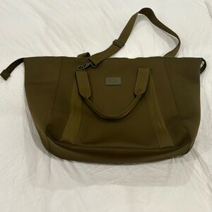 Dagne Dover Landon XL Weekender Carryall Bag Dark Moss Green